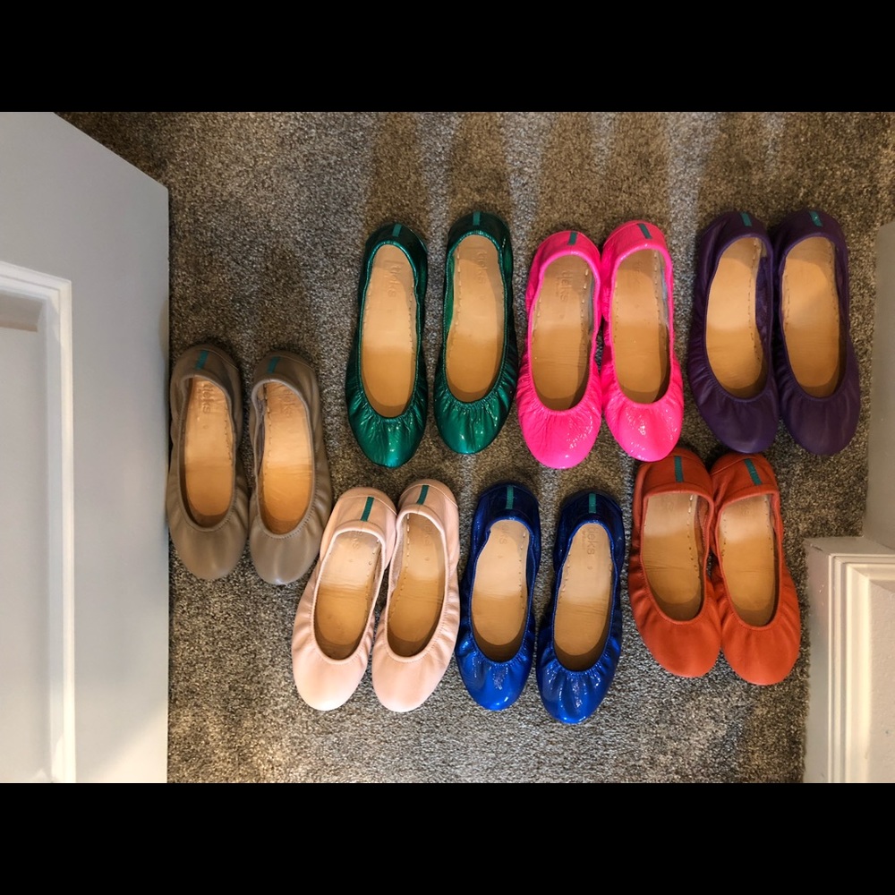 Tieks - 7 pairs!!